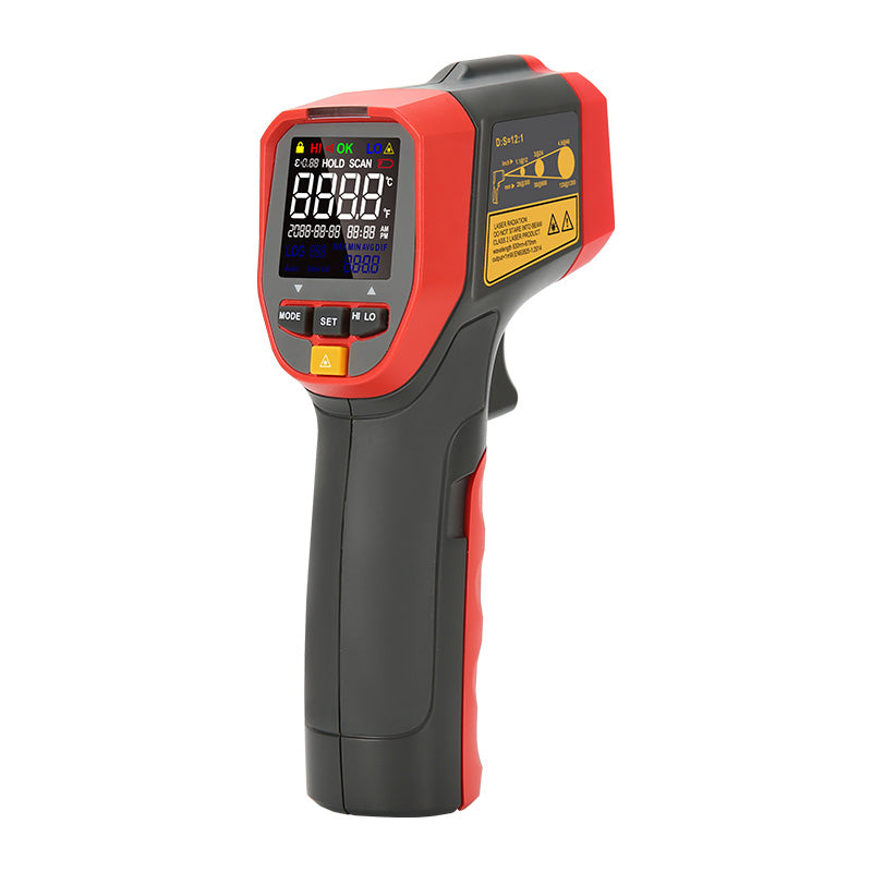 UNI-T UT301A+ infrared thermometer display detail