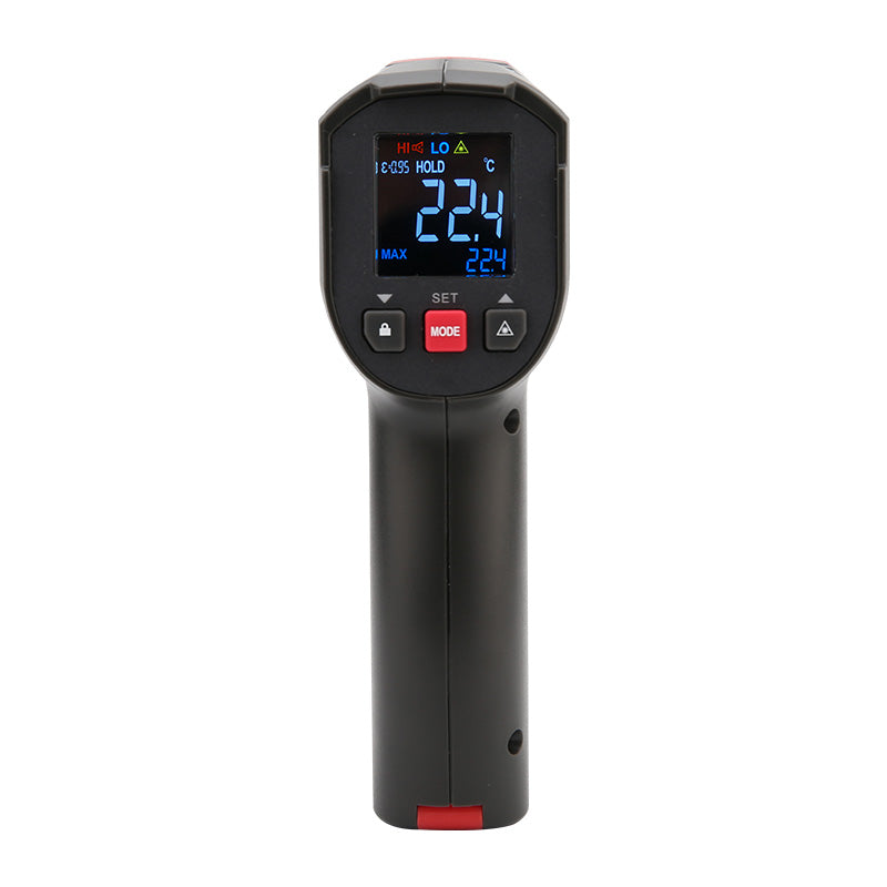 UNI-T UT306C infrared thermometer display detail