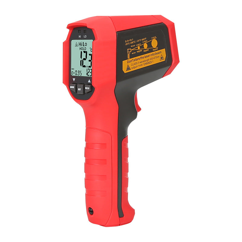 UNI-T UT309A infrared thermometer display detail