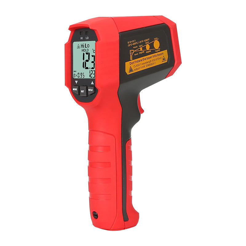 UNI-T UT309C infrared thermometer display detail