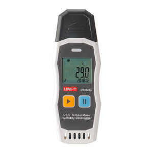 UNI-T UT330TH USB temperature humidity datalogger front