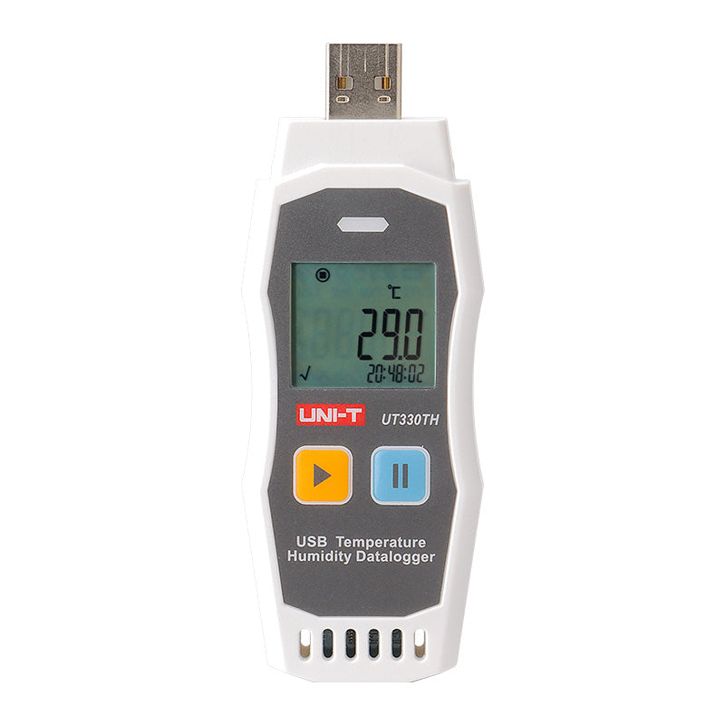 UNI-T UT330TH USB datalogger display detail