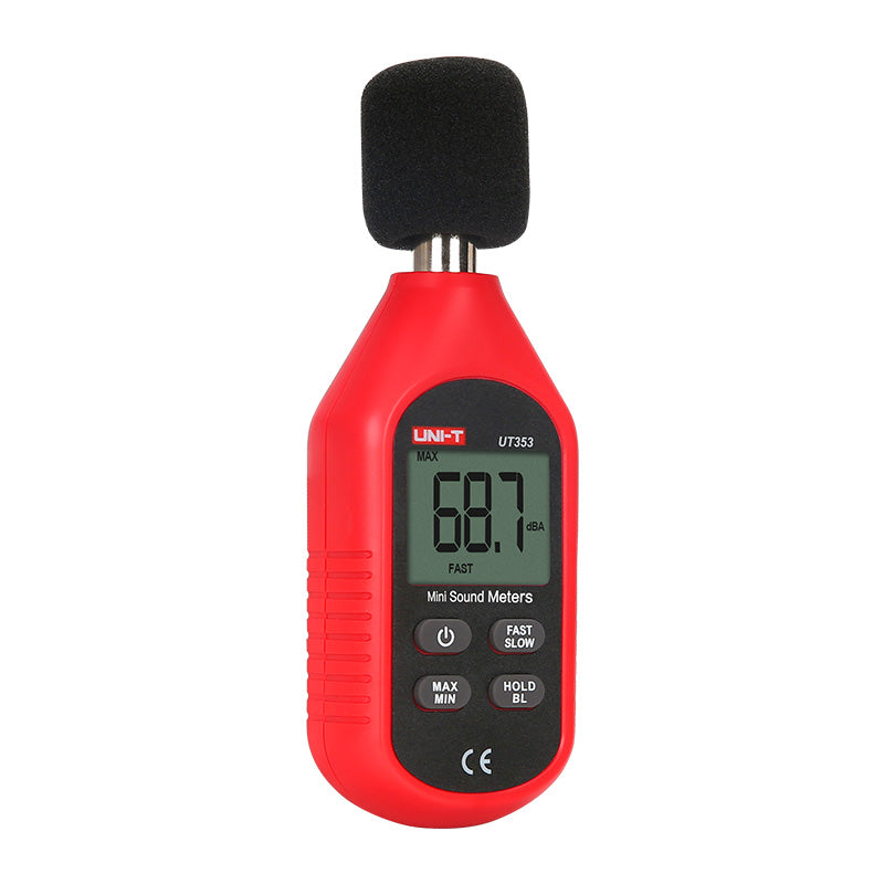 UNI-T UT353 series sound level meter display detail