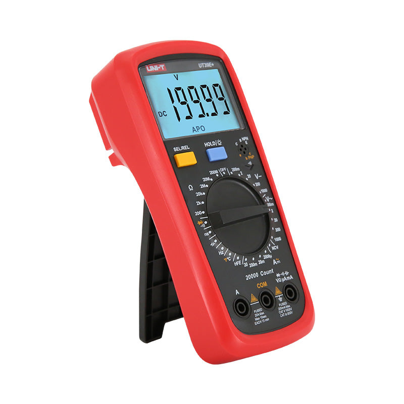 UNI-T UT39E+ multimeter display detail