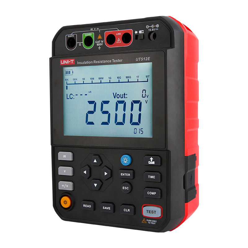 UNI-T UT512E2.5KV 2.5kv insulation resistance tester view 2