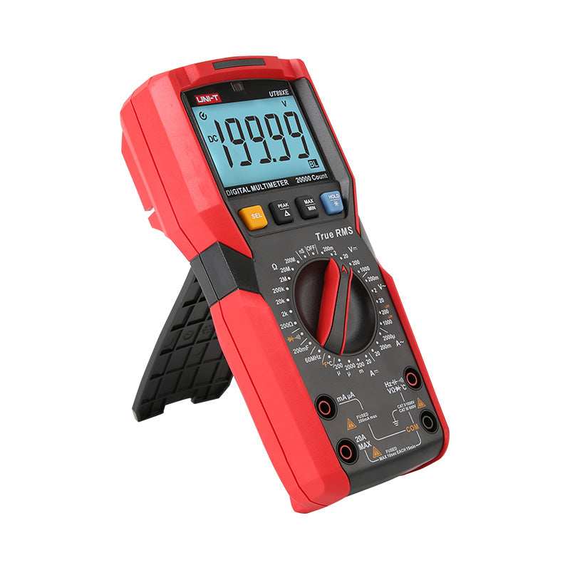 UNI-T UT89X series multimeter display detail