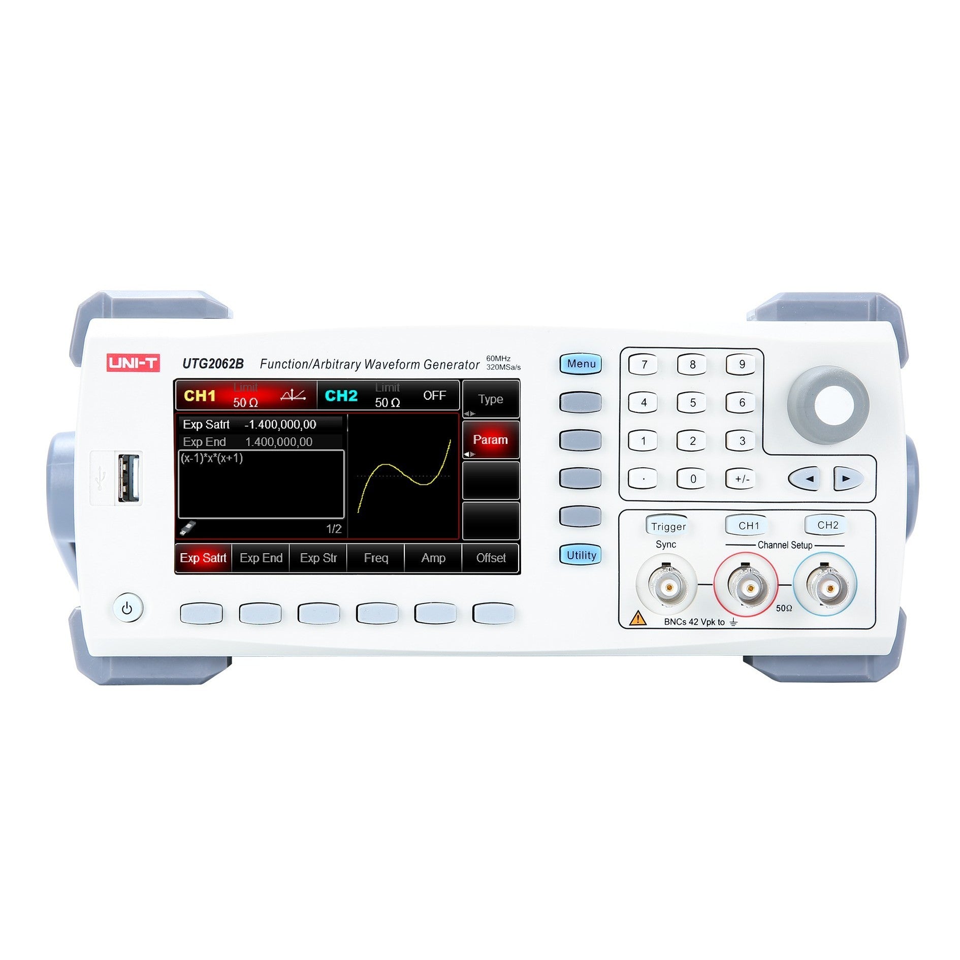UNI-T UTG2062B arbitrary waveform / function generator