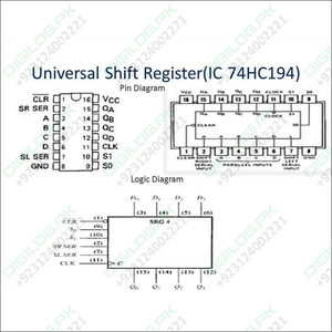 Bidirectional Shift Register Ic 74hc194