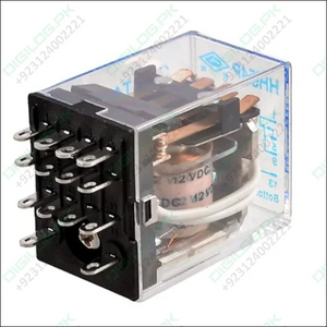 Uxcell HH54P DC 12V Coil 14 Pins Power Relay 4P2T