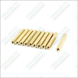 M3x55mm Female To Thread Brass Hex Standoff Pcb Pillar