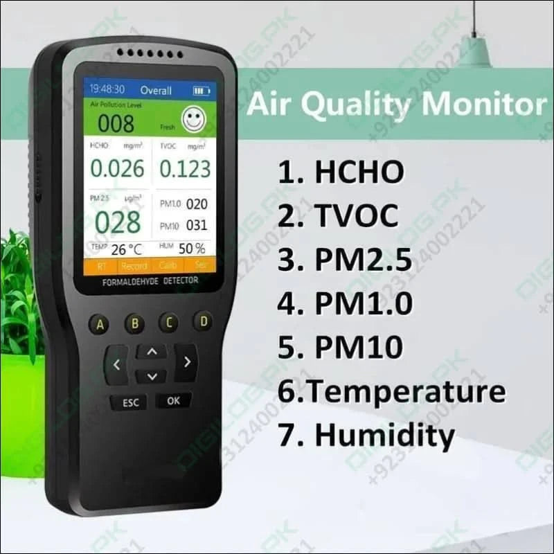 Wp6930s Air Quality Detector Laser Pm2.5 Pm10 Pm1.0 Meter