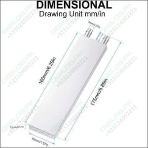 Water Cooling Block Aluminum 40mm x 160mm Heat Sink