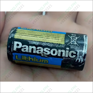 USED Product Panasonic Industrial CR123A Lithium Battery