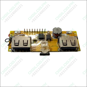Lcd Display Dual Usb 5v 1a 2.1a Power Bank In Pakistan