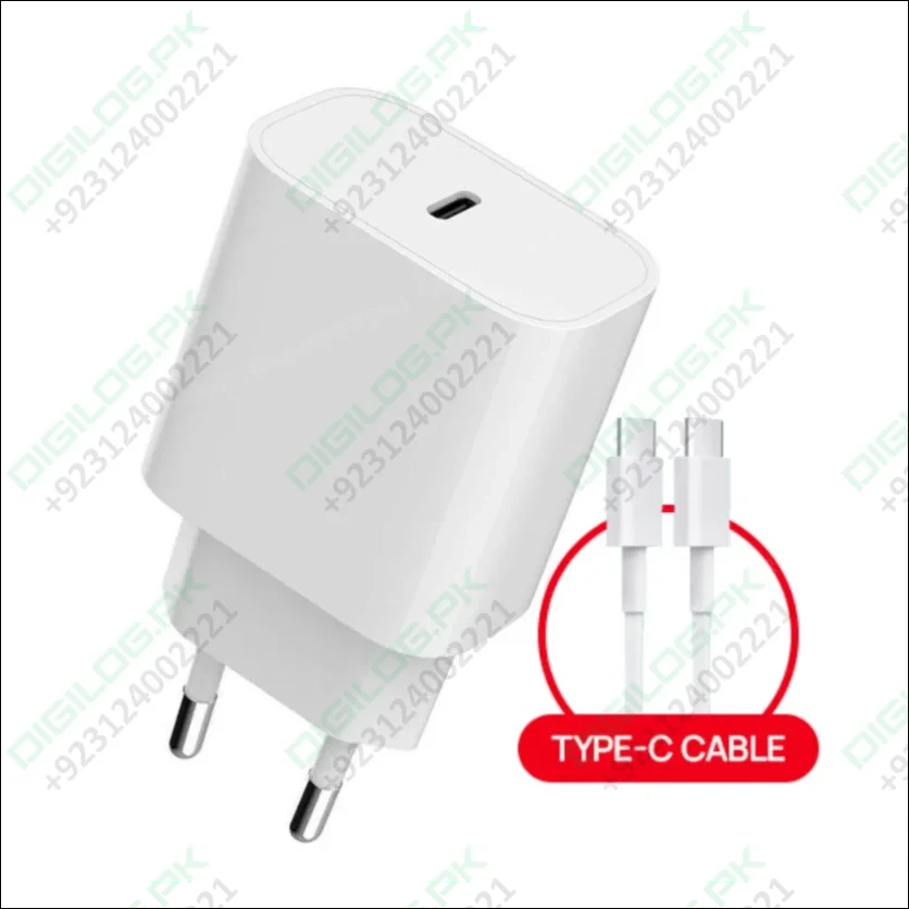 Infinix XC05 Kit 20W Wall Charger + Type C to Type C Cable
