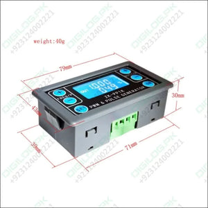 ZK-PP1K PWM Signal Generator Module ā Dual Mode 1Hzā150kHz LCD Display Delay Pulse Width Frequency & Duty Control