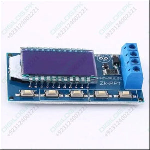 ZK-PP1 PWM Signal Generator – 1Hz to 150kHz Square Wave Dual Mode (PWM/PULSE) LCD Display 3.3V–30V - PWM Signal