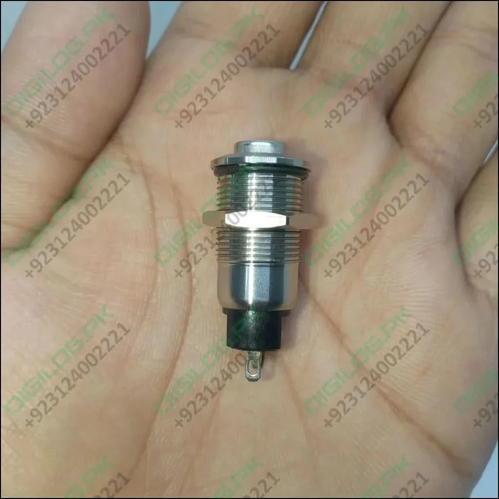 ZLQ-B5V 12mm Waterproof Metal Push Button Switch With Power Indication