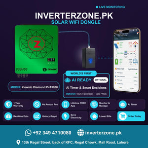 Ziewnic Diamond Pv13000 Solar WiFi Dongle - Real-Time Solar Monitoring