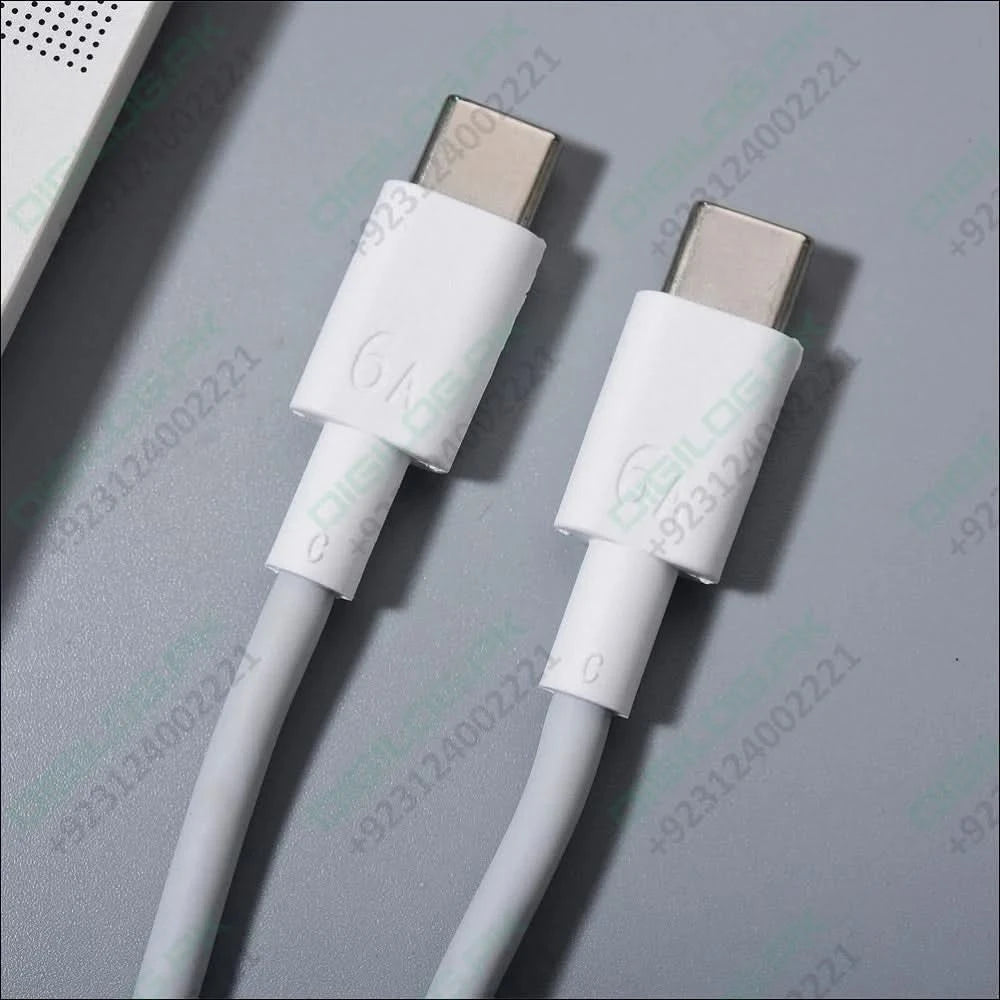 120W Original Xiaomi Turbo Fast Charger EU Hypercharge Adapter with 6A C to C Cable