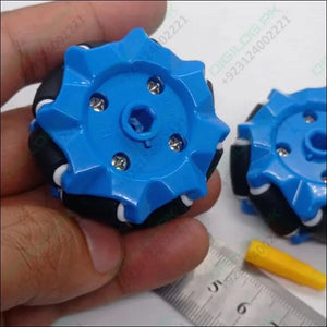 52mm Mecanum Omni Wheels Tires for DIY RC Robot Toys TT Motors In Pakistan