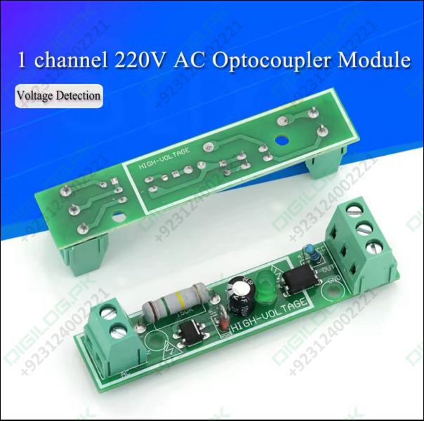AC 220V Optocoupler Isolation Module - RQG Single Channel Voltage Detection