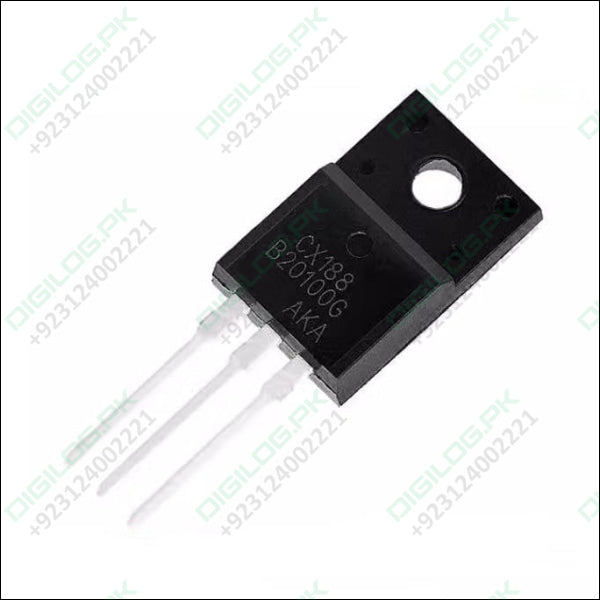 B20200G High Voltage Schottky Barrier Rectifier Diode 20A, 200V – TO-220F Package