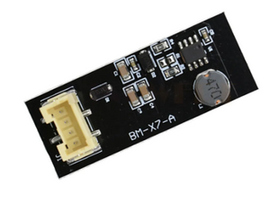 Bingwfpt Rear Driver F25 LED Light Board Replacement For X3 F25 2011-2017 - a rectangular black circuit board with a four-pin connector and a 470 inductor.