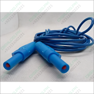 Blue Banana Clip Wires 2 Meter