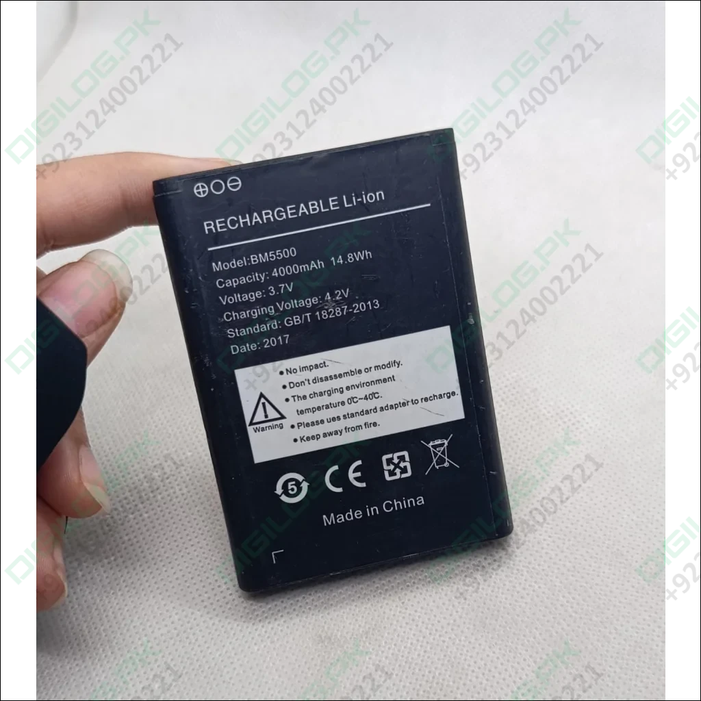 BM5500 3.7V 4000mA Battery In Pakistan