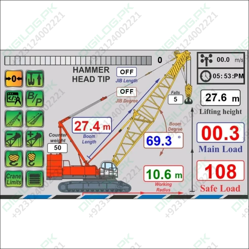 Mobile Crane SLI/MLI (Safe Load Indicator)