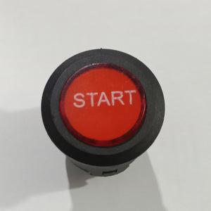 22mm Red LED Power Button Switch 12V Autolock Power Button Push Button On/off Switch Auto Replacement