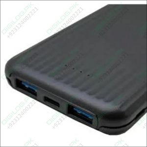 New ASPOR Power Bank 10000mAh Charging Fast With 2 USB Ports Battery Indicator Model A323