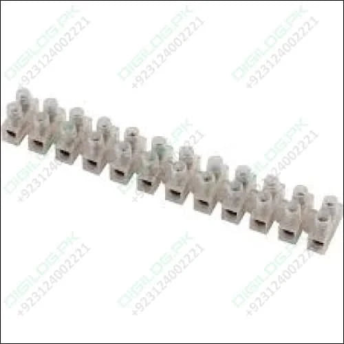 5 Amp Connector Strip 12 Way PVC