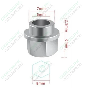 Eccentric Sleeve Type A 8X6 Spacer Eccentric for structural profile under V-slot OpenBuilds 6 mm engraved