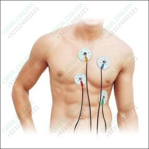 Ecg Electrodes With Metal Snap And Low Impedance Solid