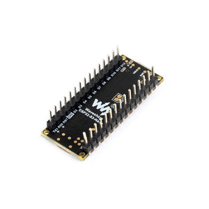 ESP32-S3-nano Development Board, Based On ESP32-S3R8, Compatible With Arduino Nano ESP32 - a black rectangular circuit board with gold-plated header pins, white printed labels, and a central microchip.