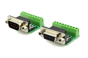 Rs232 Adapter Serial Connection Db9-male To 9-pin Terminal