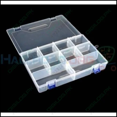 F300 Organizer Box Storage Box 10 Section Makeup Organizer