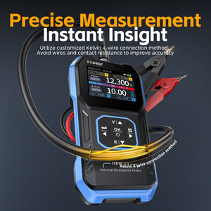 FNIRSI HRM-10H battery internal resistance tester - view 6
