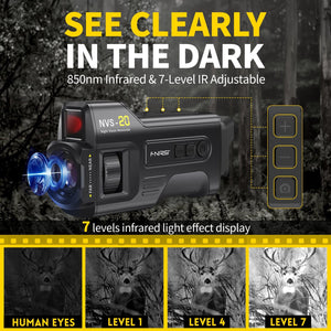 FNIRSI NVS-20 4K night vision monocular - view 6