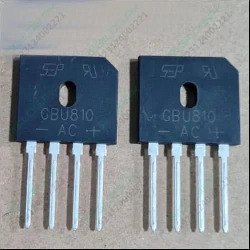 GBU810 AC Bridge Rectifier Full Wave 8amp 1000v