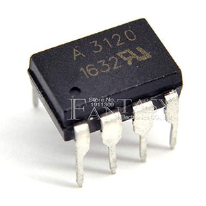 HCPL3120 DIP8 Hcpl-3120 DIP A3120 A 3120 DIP-8 - a black 8-pin integrated circuit with "A 3120" and "1632" printed on its top surface, shown from an angled perspective.