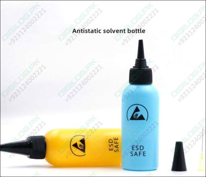 HIGH QUALITY 100 ML Empty ESD Safe Rosin Solder Flux Dispenser Bottle price in pakistan