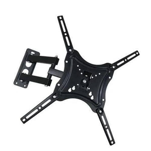 Home Design LCD Wall Mount Bracket For 14-55 Inch TVS Universal Plasma LED Tilt Bracket Hdl 117B 2 Black - articulated metal TV wall mount with a central plate and four adjustable extension arms.