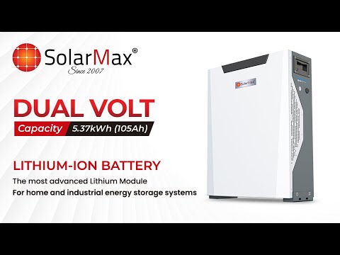 Solar Max SM-DUAL-LFP-5.37K (105AMP) for 48V Inverter in Pakistan