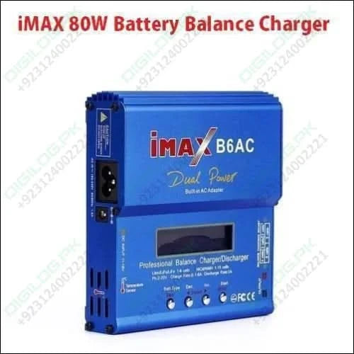 Imax 80w Nimh 3s Rc Lipo Battery Balance Charger Discharger