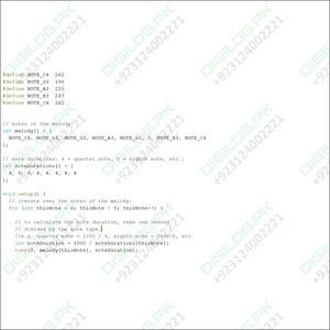 Arduino Passive Buzzer Speaker | Mini Piezo Module For Diy