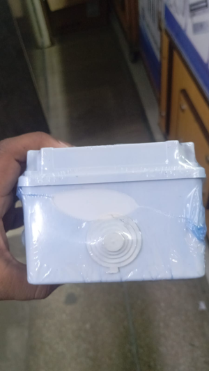Circuit box / junction box end view