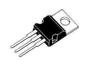 IRFBC30 N-channel 3.6A 600V Power MOSFET TO-220 100W - a black, three-pin electronic component with a metal mounting tab featuring a circular hole, shown in a TO-220 package.